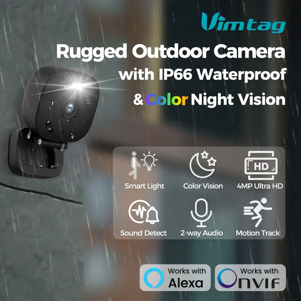 Vimtag Smart Outdoor Security Camera